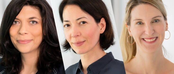 Emanuela Penev, Kristina Bausch, Stephanie Noack (v.l.): ARD Presse/WDR Kommunikation