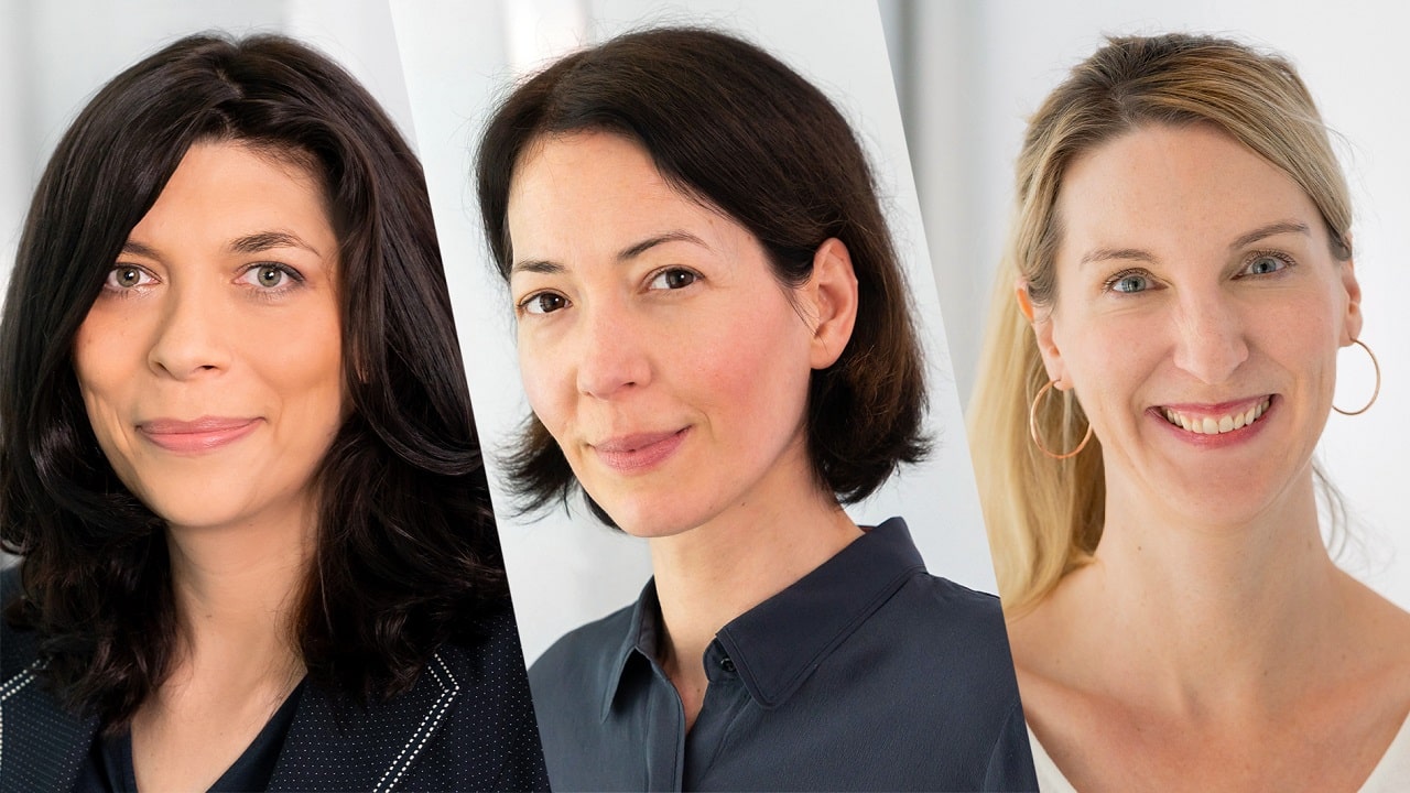Emanuela Penev, Kristina Bausch, Stephanie Noack (v.l.): ARD Presse/WDR Kommunikation