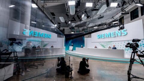 In diesem Frühjahr dominierten coronabedingt noch einmal virtuelle Hauptversammlungen wie hier bei Siemens. © Siemens AG 2022
