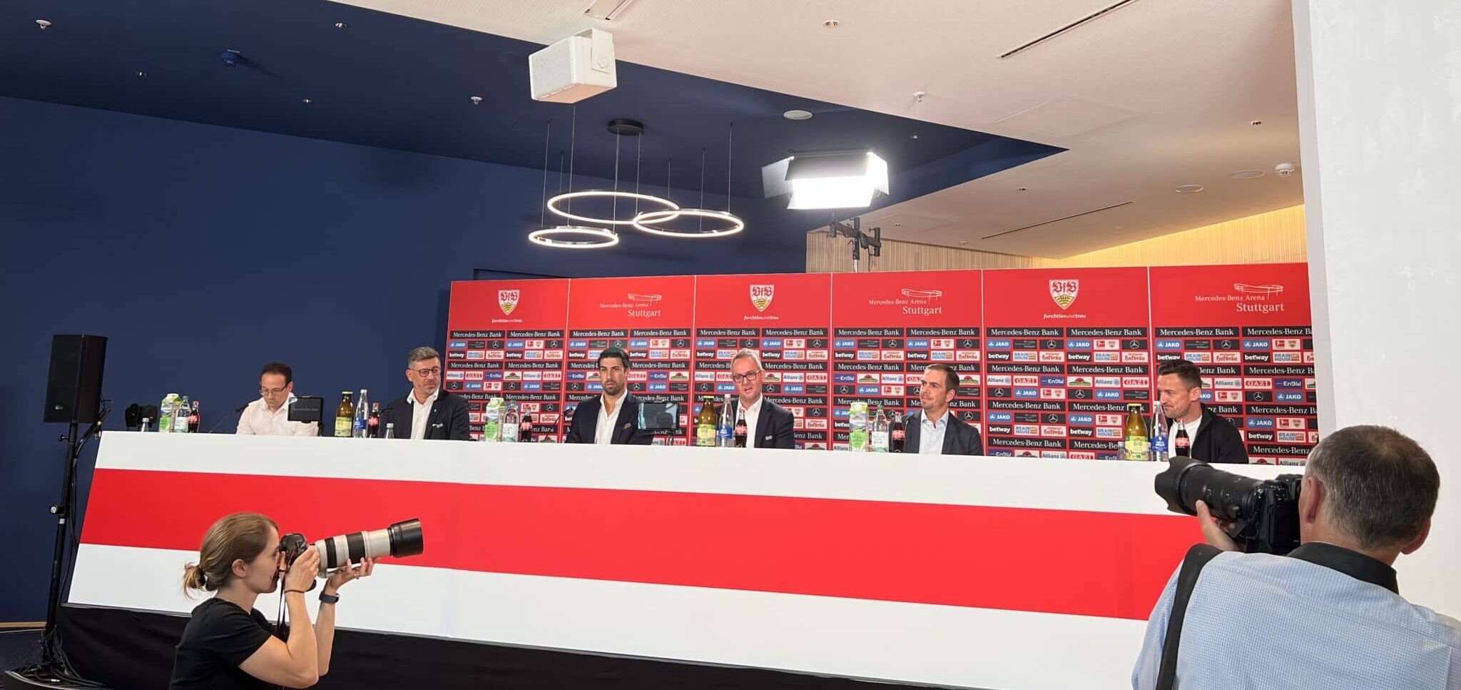 Die Pressekonferenz des VfB im September 2022 © privat
