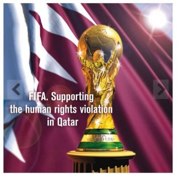 Screenshot: http://www.boredpanda.com/fifa-supporting-the-human-rights-violation-in-qatar/ Jos van Hout