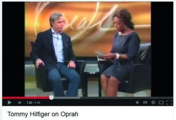 Hilfiger bei Oprah Winfrey (c) youtube/screenshot